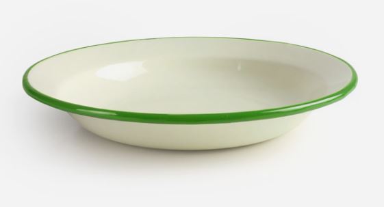 PRATO FUNDO 24CM ESMALTE MUSGO